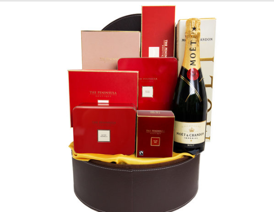 HK Peninsula Champagne And Food Gift Hamper